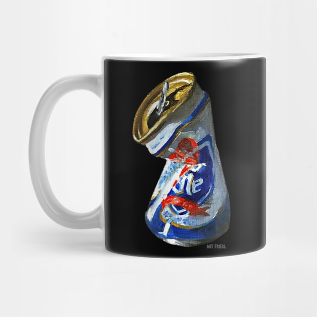 Old Crushed Beer Can Style by easleyzzi